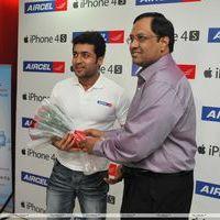 Surya Launches Aircel Iphone 4S - Pictures | Picture 130924